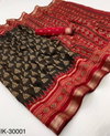 Ikkat By Rajyog Soft Mul Cotton Patola Printed Pallu Border Saree Exporters In India